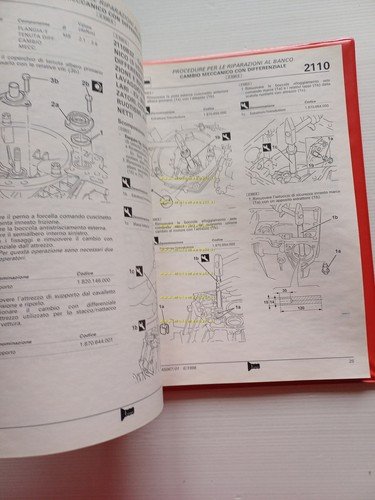Alfa Romeo 1997-98 manuale officina Cambio Riparazioni al Banco Tutti …
