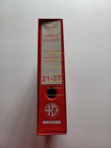 Alfa Romeo 1997-98 manuale officina Cambio Riparazioni al Banco Tutti …