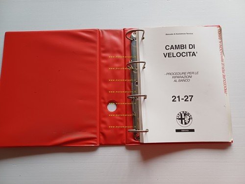 Alfa Romeo 1997-98 manuale officina Cambio Riparazioni al Banco Tutti …