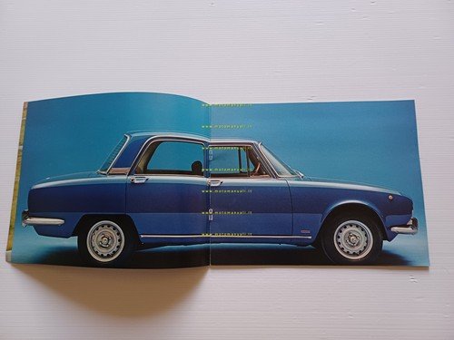 Alfa Romeo 2000 1971 Berlina depliant italiano originale