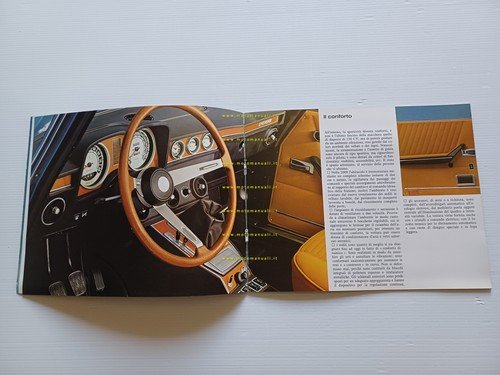 Alfa Romeo 2000 1971 Berlina depliant italiano originale