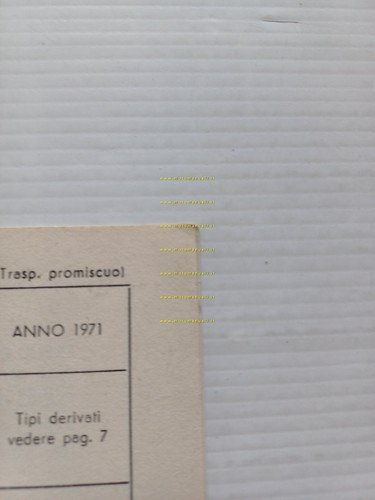 Alfa Romeo 2000 Berlina 105.12 1971 scheda omologazione DGM Motor. …