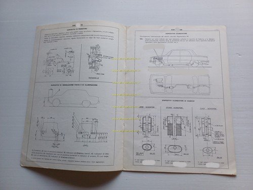 Alfa Romeo 2000 Berlina 105.12 1971 scheda omologazione DGM Motor. …