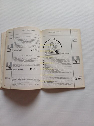 Alfa Romeo 2000 Berlina 1972 manuale uso manutenzione originale