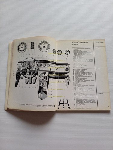 Alfa Romeo 2000 Berlina 1972 manuale uso manutenzione originale