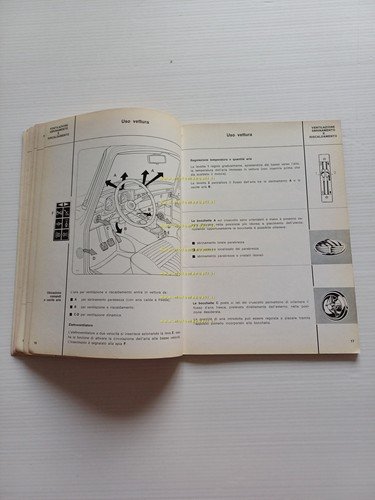 Alfa Romeo 2000 Berlina 1972 manuale uso manutenzione originale
