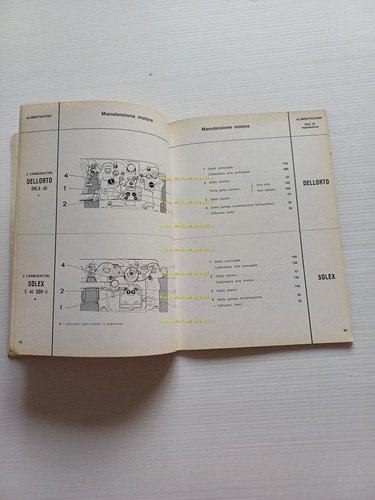 Alfa Romeo 2000 Berlina 1972 manuale uso manutenzione originale