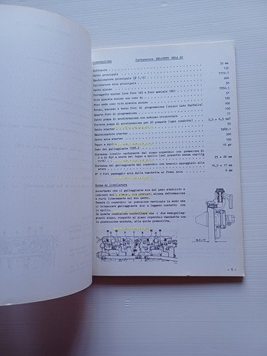 Alfa Romeo 2000-GT -Spider Veloce 1971 manuale officina caratteristiche tecniche