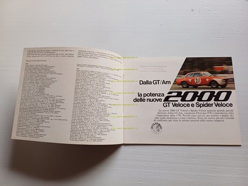 Alfa Romeo 2000 GT Veloce - 2000 Spider Veloce 1971 …