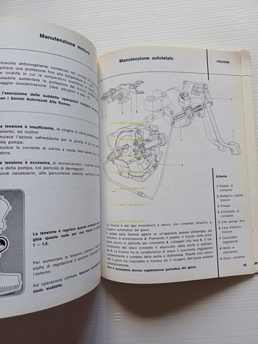 Alfa Romeo 2000 GT Veloce 1971 manuale uso manutenzione libretto …
