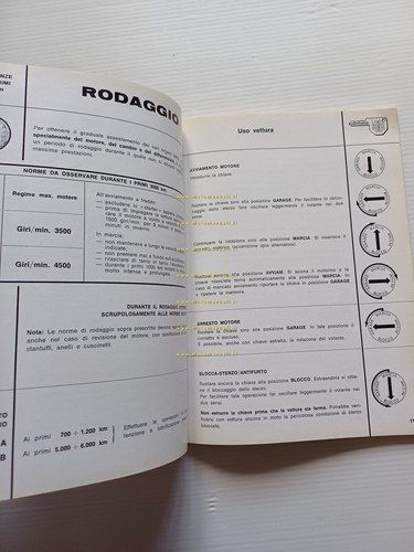 Alfa Romeo 2000 GT Veloce 1971 manuale uso manutenzione libretto …