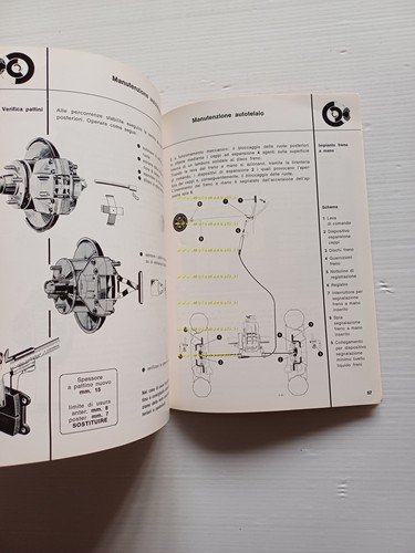 Alfa Romeo 2000 GT Veloce 1971 manuale uso manutenzione libretto …