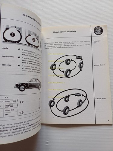 Alfa Romeo 2000 GT Veloce 1971 manuale uso manutenzione libretto …