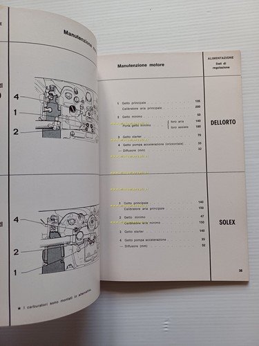 Alfa Romeo 2000 GT Veloce 1973 manuale uso manutenzione libretto …