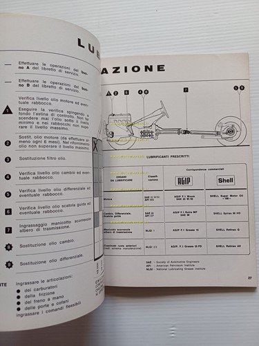 Alfa Romeo 2000 GT Veloce 1973 manuale uso manutenzione libretto …