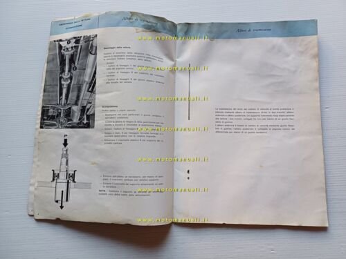 Alfa Romeo 2000-Spider-Sprint manuale officina trasmissione - sospensioni 1962