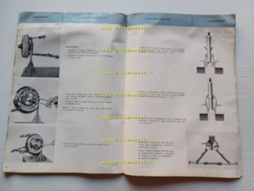 Alfa Romeo 2000-Spider-Sprint manuale officina trasmissione - sospensioni 1962