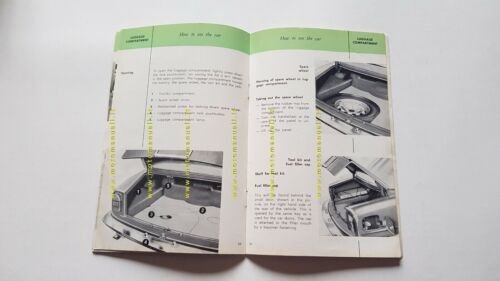 Alfa Romeo 2000 Sprint 1962 manuale uso manutenzione inglese ENGLISH …