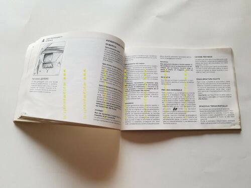 Alfa Romeo 33 1.8 TD 1987 manuale uso manutenzione libretto …
