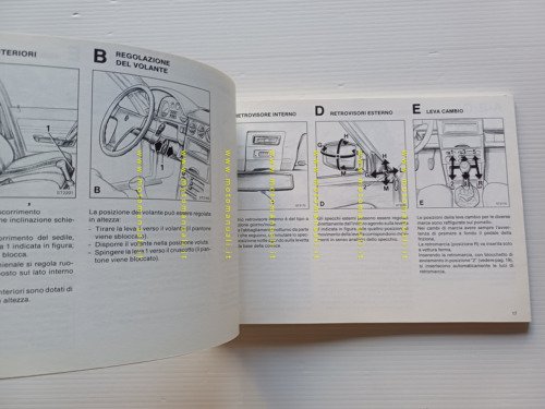 Alfa Romeo 33 1.8 TD 1988 manuale uso manutenzione libretto …