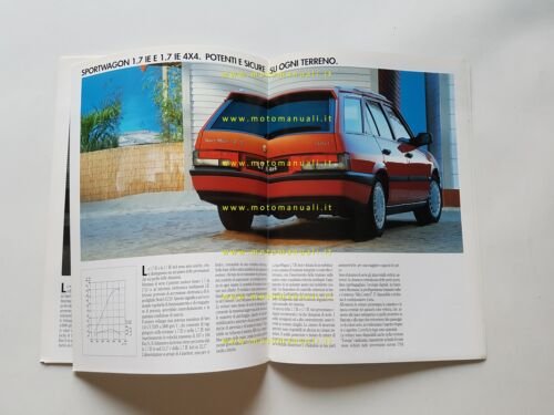 Alfa Romeo 33 Sportwagon modelli 1990 depliant originale italiano