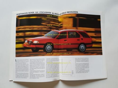 Alfa Romeo 33 Sportwagon modelli 1990 depliant originale italiano
