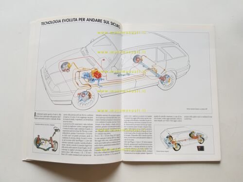 Alfa Romeo 33 Sportwagon modelli 1990 depliant originale italiano