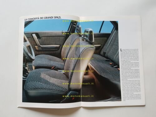 Alfa Romeo 33 Sportwagon modelli 1990 depliant originale italiano