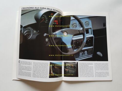 Alfa Romeo 33 Sportwagon modelli 1990 depliant originale italiano