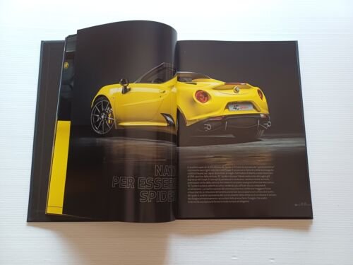 ALFA ROMEO 4C Spider 2016 depliant originale italiano