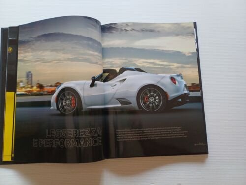 ALFA ROMEO 4C Spider 2016 depliant originale italiano