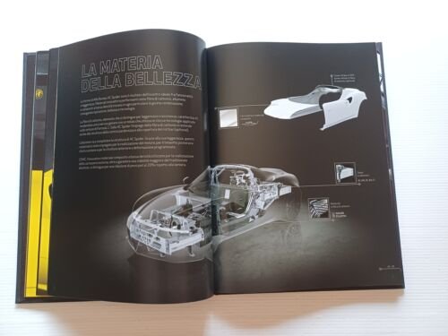 ALFA ROMEO 4C Spider 2016 depliant originale italiano