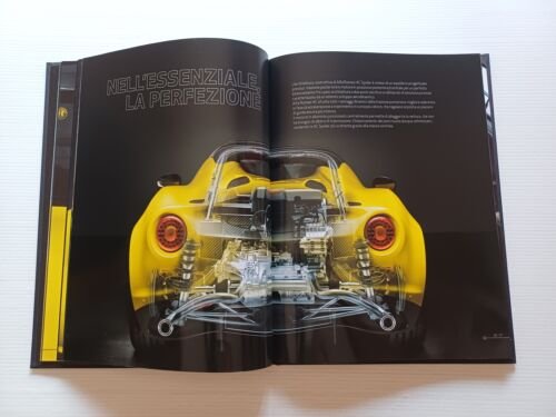 ALFA ROMEO 4C Spider 2016 depliant originale italiano