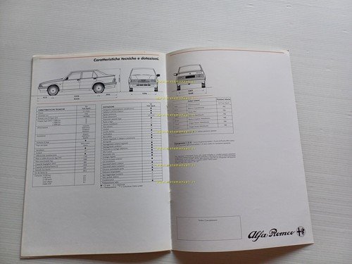 Alfa Romeo 75 America 3.0 V6 - 1.8 Turbo 1987 …