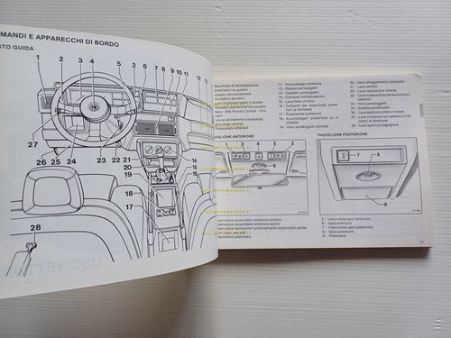 Alfa Romeo 75 Turbo 1986 manuale uso manutenzione libretto istruzioni …