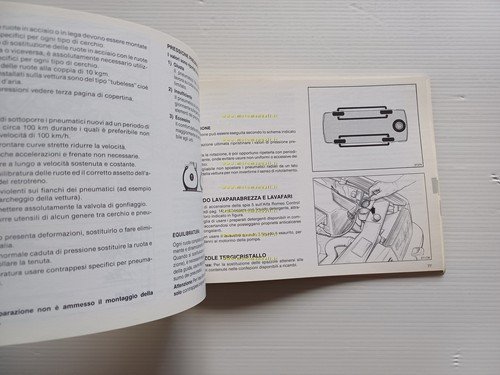 Alfa Romeo 75 Turbo 1986 manuale uso manutenzione libretto istruzioni …