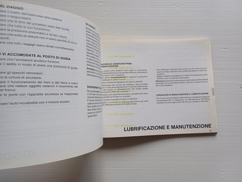 Alfa Romeo 75 Turbo 1986 manuale uso manutenzione libretto istruzioni …