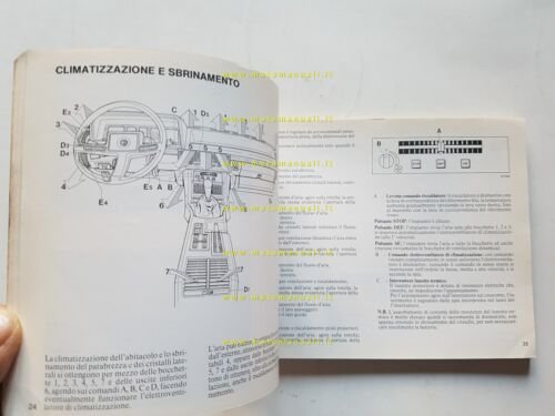 Alfa Romeo Alfa 6 1983 manuale uso manutenzione libretto istruzioni …