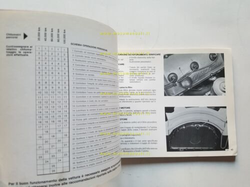 Alfa Romeo Alfa 6 1983 manuale uso manutenzione libretto istruzioni …