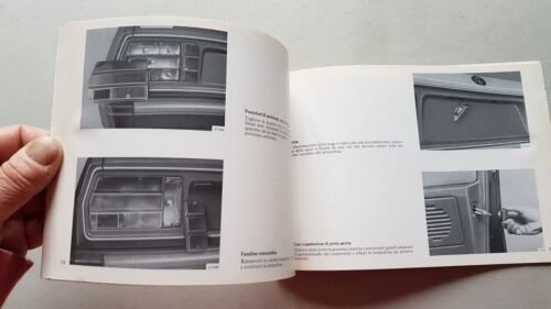 Alfa Romeo Alfa 6 2.5 1983 manuale uso originale owner's …