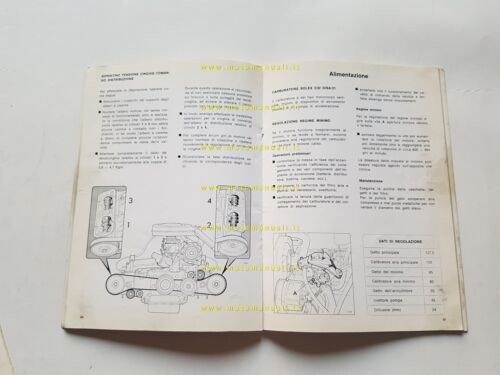 Alfa Romeo Alfasud 1973 manuale uso manutenzione libretto originale