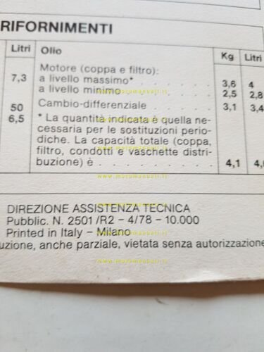 Alfa Romeo Alfasud Sprint 1.3 - 1.5 1978 manuale uso …