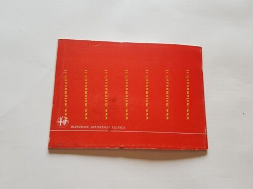 Alfa Romeo Alfasud Sprint 1.3 - 1.5 1978 manuale uso …