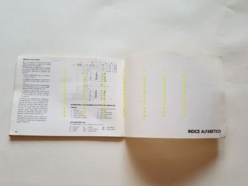 Alfa Romeo Alfasud Sprint 1984 manuale uso manutenzione libretto originale