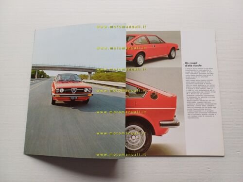 Alfa Romeo Alfasud Sprint Veloce 1.5 1982 depliant originale ITALIANO