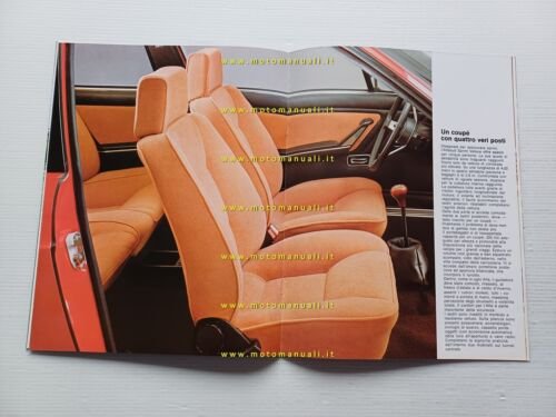 Alfa Romeo Alfasud Sprint Veloce 1.5 1982 depliant originale ITALIANO