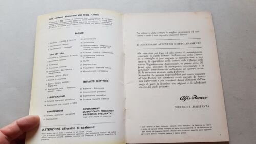 Alfa Romeo Alfasud TI 1973 manuale uso originale owner's manual