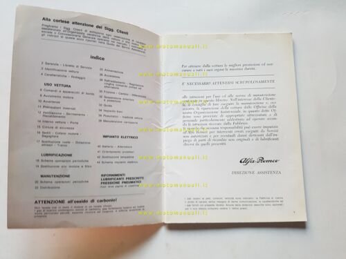Alfa Romeo Alfasud Ti 1974 manuale uso manutenzione originale