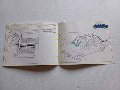 Alfa Romeo Alfetta 1a serie 1972 presentazione per la stampa …