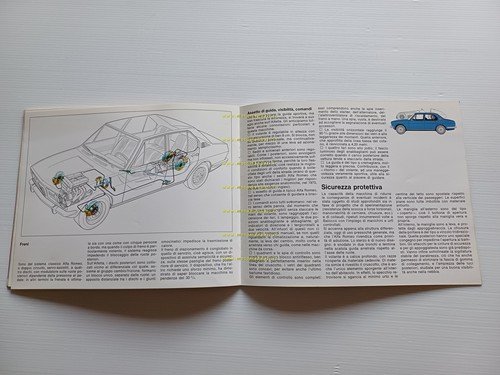 Alfa Romeo Alfetta 1a serie 1972 presentazione per la stampa …